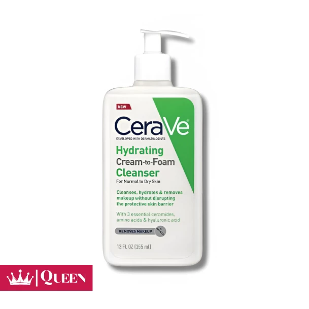 CeraVe Hydrating Cream-to-Foam Cleanser