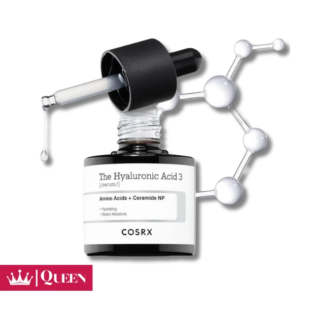 COSRX Pure Sodium Hyaluronic Acid 3% Serum, Hydration & Moisture Boosting Facial Serum for Fine Lines & Wrinkles, Plump & Repair Dry Skin, 0.67fl.oz/20ml, No Artificial Fragrance, Korean Skin Care